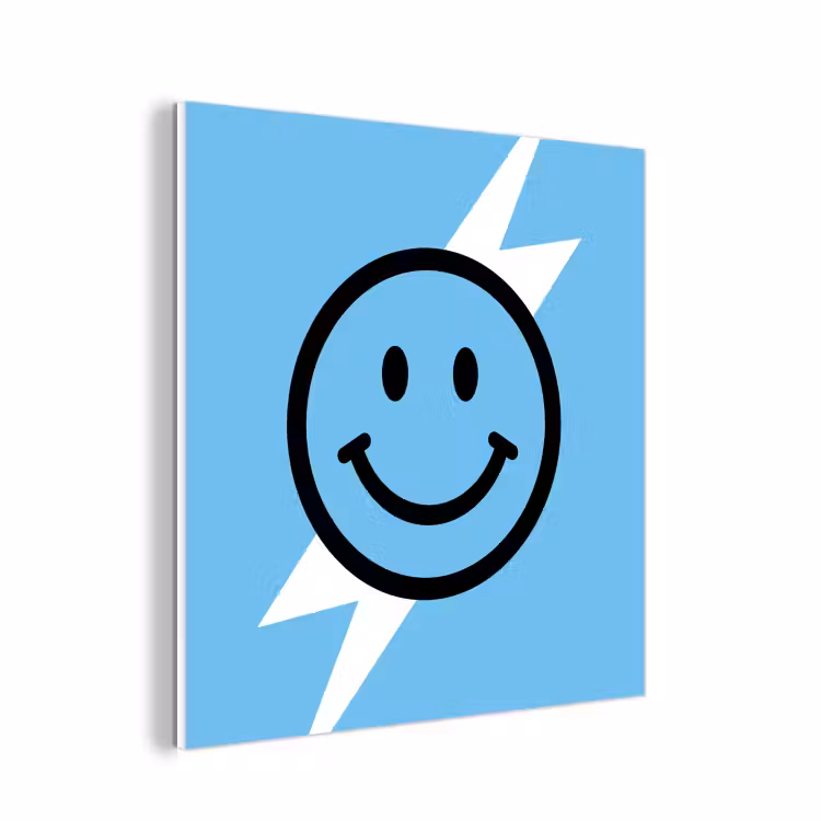 Forex - Smiley - Blauw - Bliksem — 1