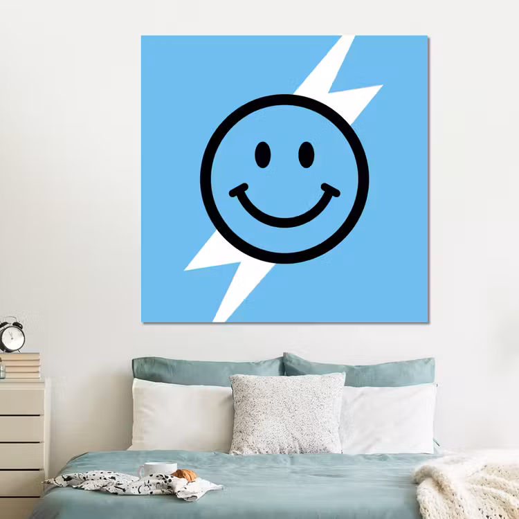 Forex - Smiley - Blauw - Bliksem — 2