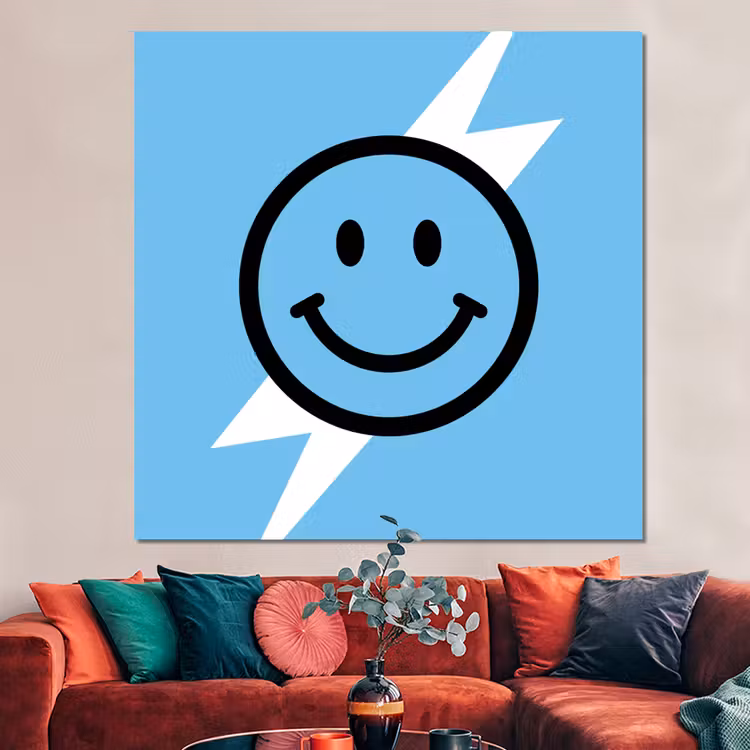 Forex - Smiley - Blauw - Bliksem — 3
