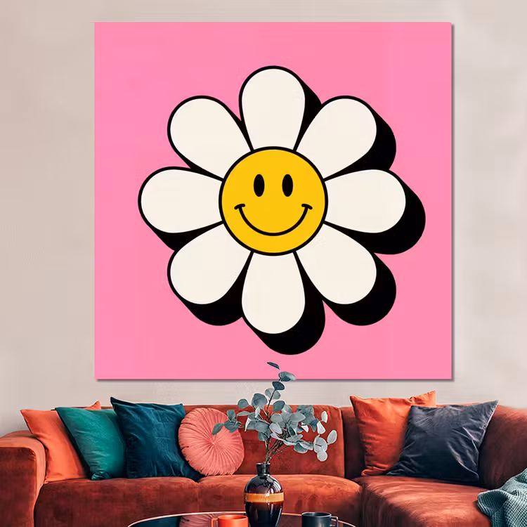 Forex - Smiley - Bloem - Roze — 3