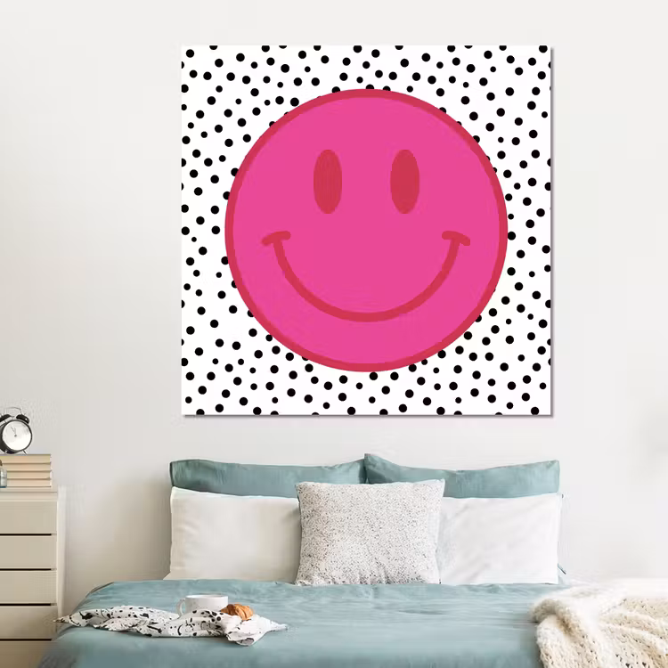 Forex - Smiley - Roze - Stippen — 2