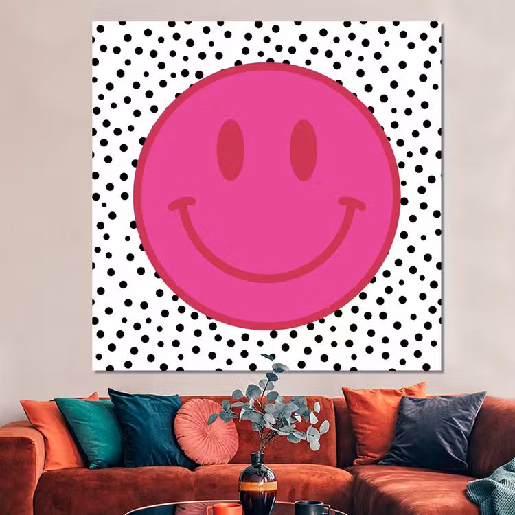 Forex - Smiley - Roze - Stippen — 3