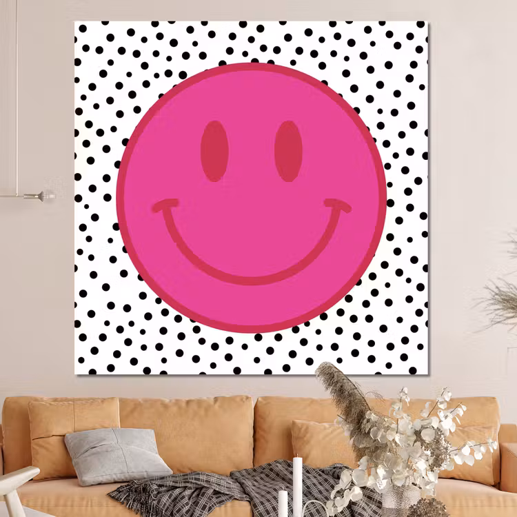Forex - Smiley - Roze - Stippen — 4