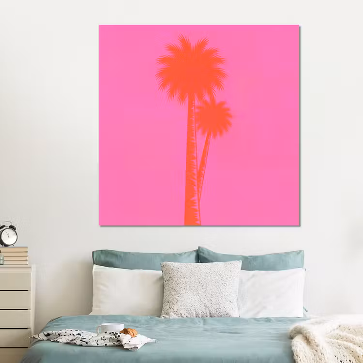 Forex - Palmbomen - Modern - Roze — 2