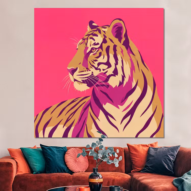 Forex - Tijger - Modern - Neon — 3