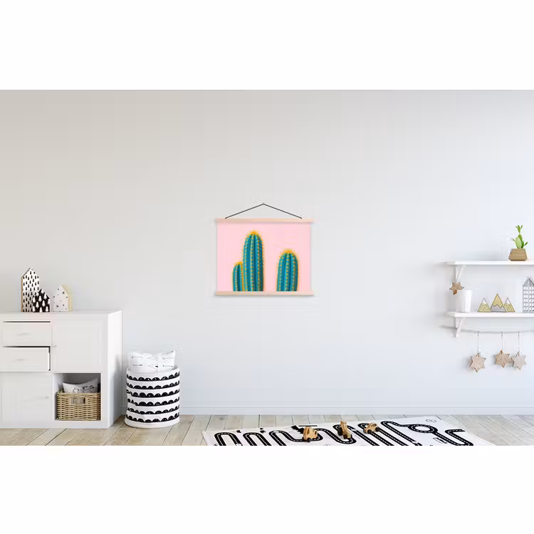 Schoolplaat - Cactussen - Modern - Pastel — 3