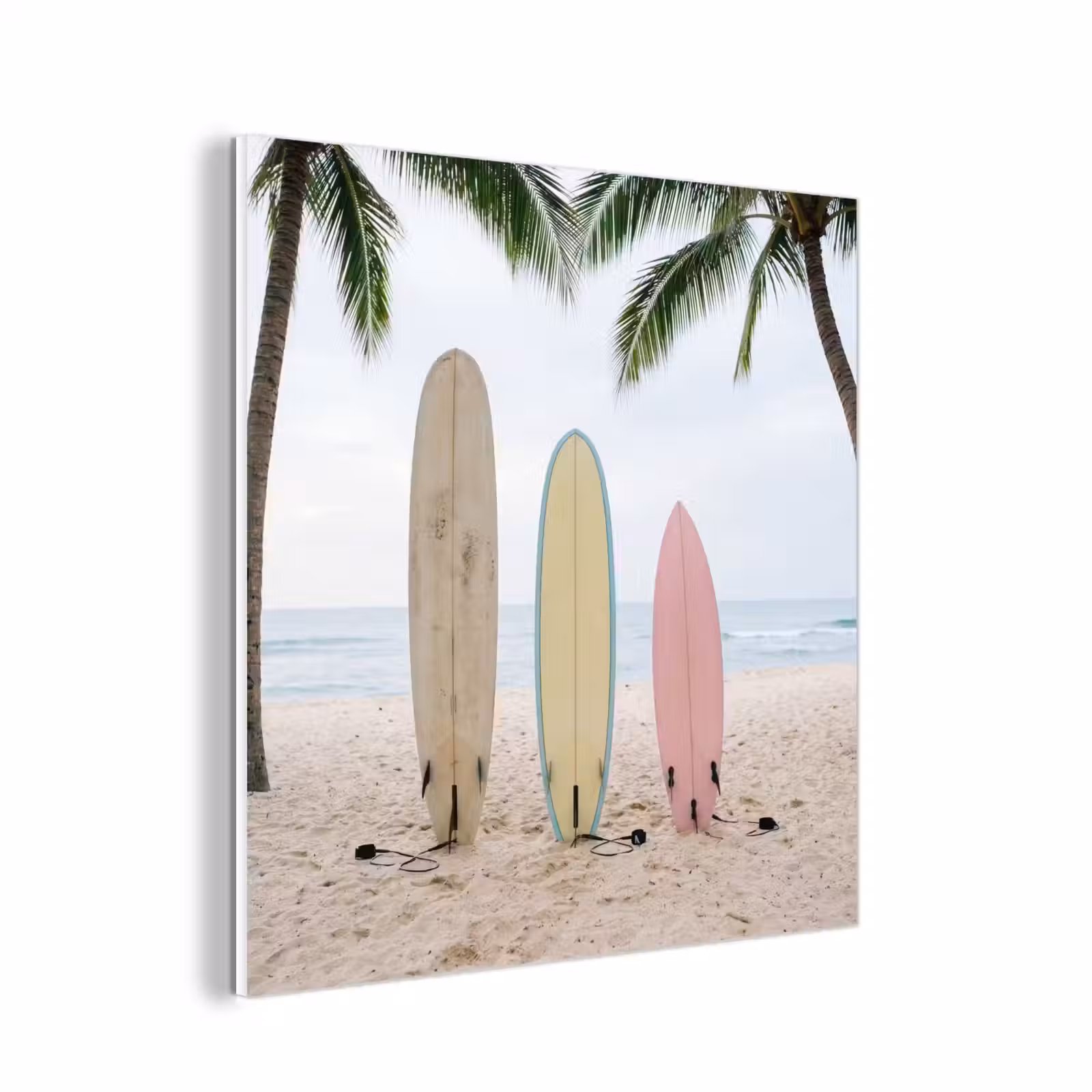 Forex - Surfboard - Palmbomen - Kleurrijk — 1