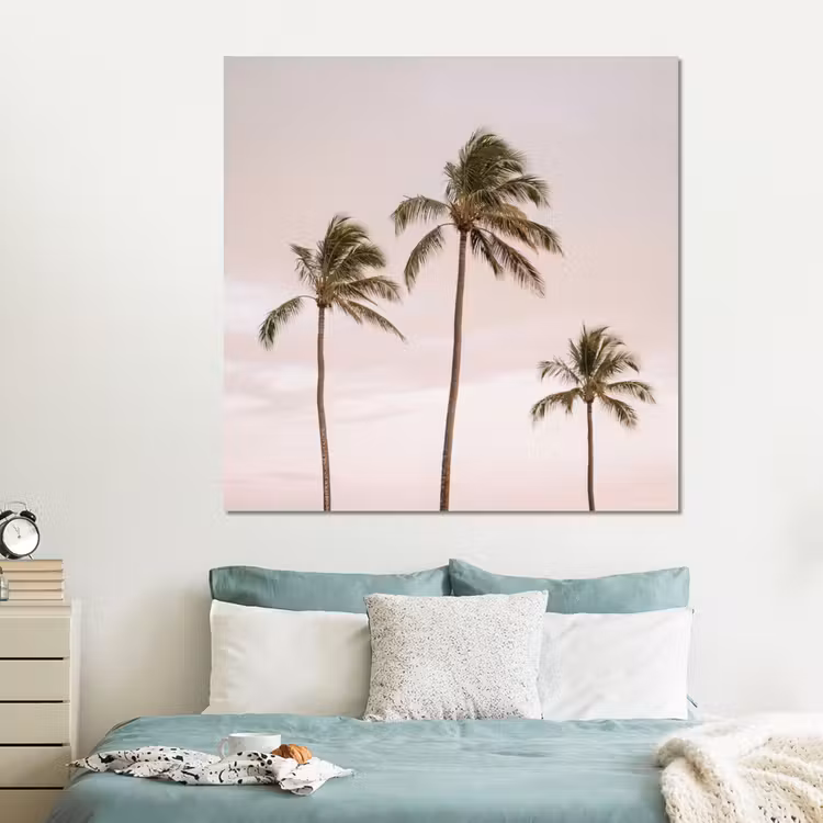Forex - Palmbomen - Zonsondergang - Roze — 2