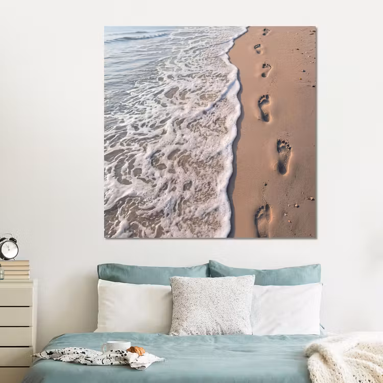Forex - Voetstappen - Vloedlijn - Zee — 2
