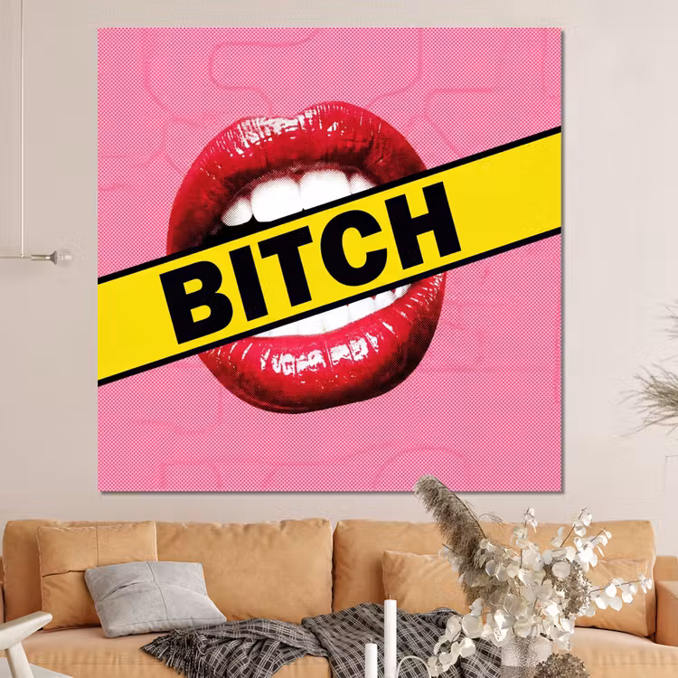 Forex - Lippen - Tekst - Kleurrijk — 4