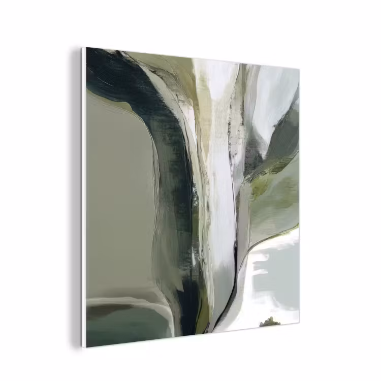 Forex - Natuur - Abstract - Groen - Penseelstreken — 1