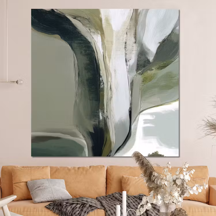 Forex - Natuur - Abstract - Groen - Penseelstreken — 4