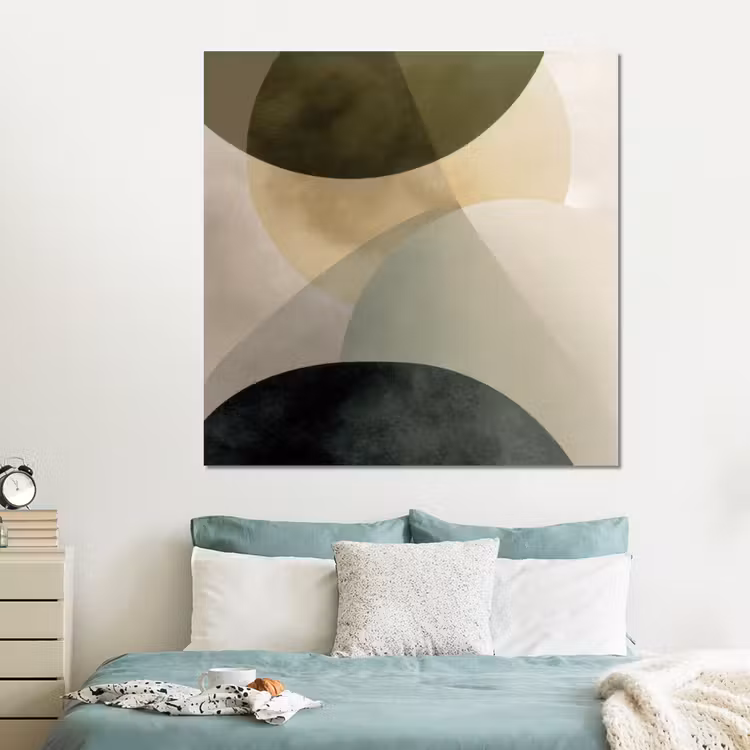 Forex - Vlakken - Abstract - Beige - Cirkels — 2