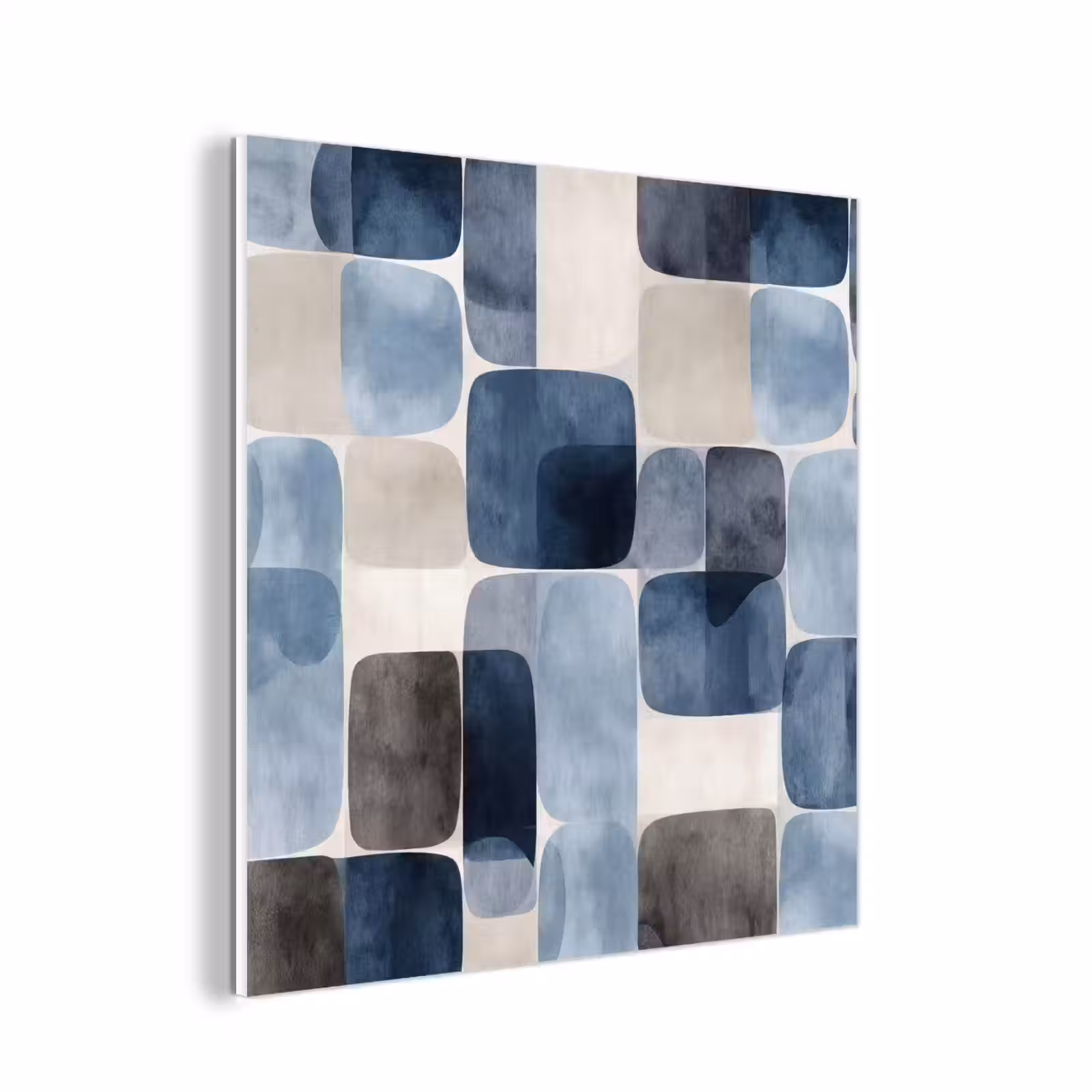 Forex - Patroon - Blauw - Vierkanten — 1