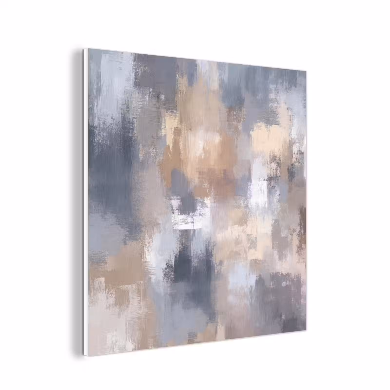 Forex - Penseelstreken - Schilderij - Beige — 1