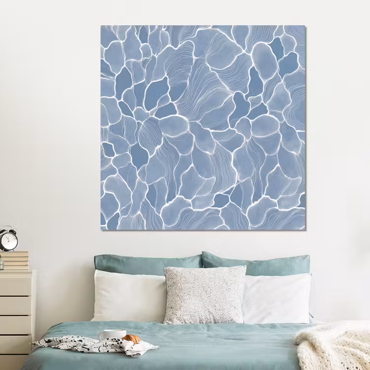 Forex - Abstract - Blauw - Bladeren — 2