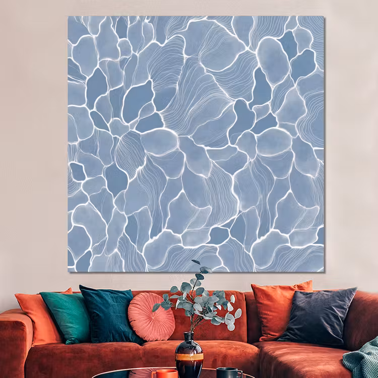 Forex - Abstract - Blauw - Bladeren — 3