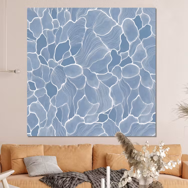Forex - Abstract - Blauw - Bladeren — 4