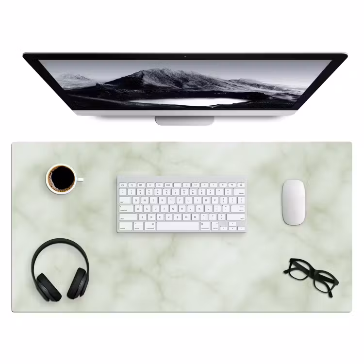 Bureau onderlegger - Groen - Marmer - Aders — 4