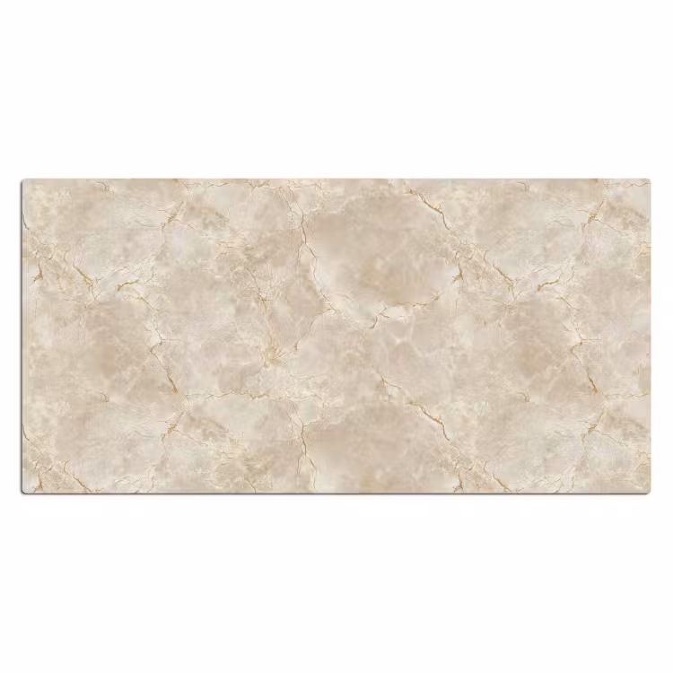 Bureau onderlegger - Lichtbeige - Marmer - Aders — 2