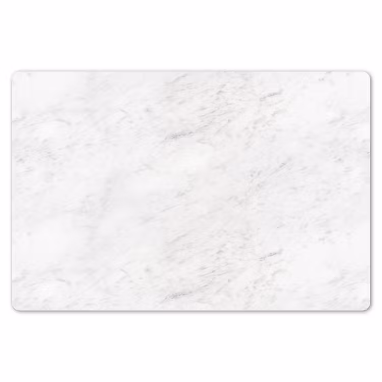 Placemat - 6 stuks - Wit - Marmer - Grijze aders — 7