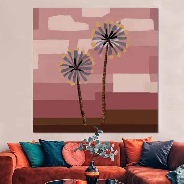 Forex - Illustratie - Bloemen - Vlakken - Abstract — 3