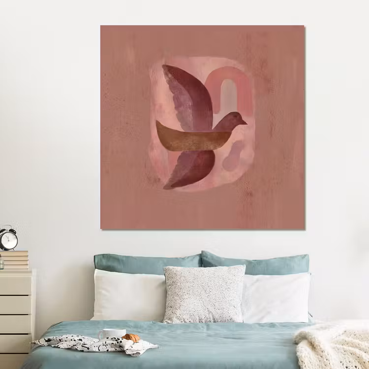 Forex - Illustratie - Vogels - Abstract - Roze — 2