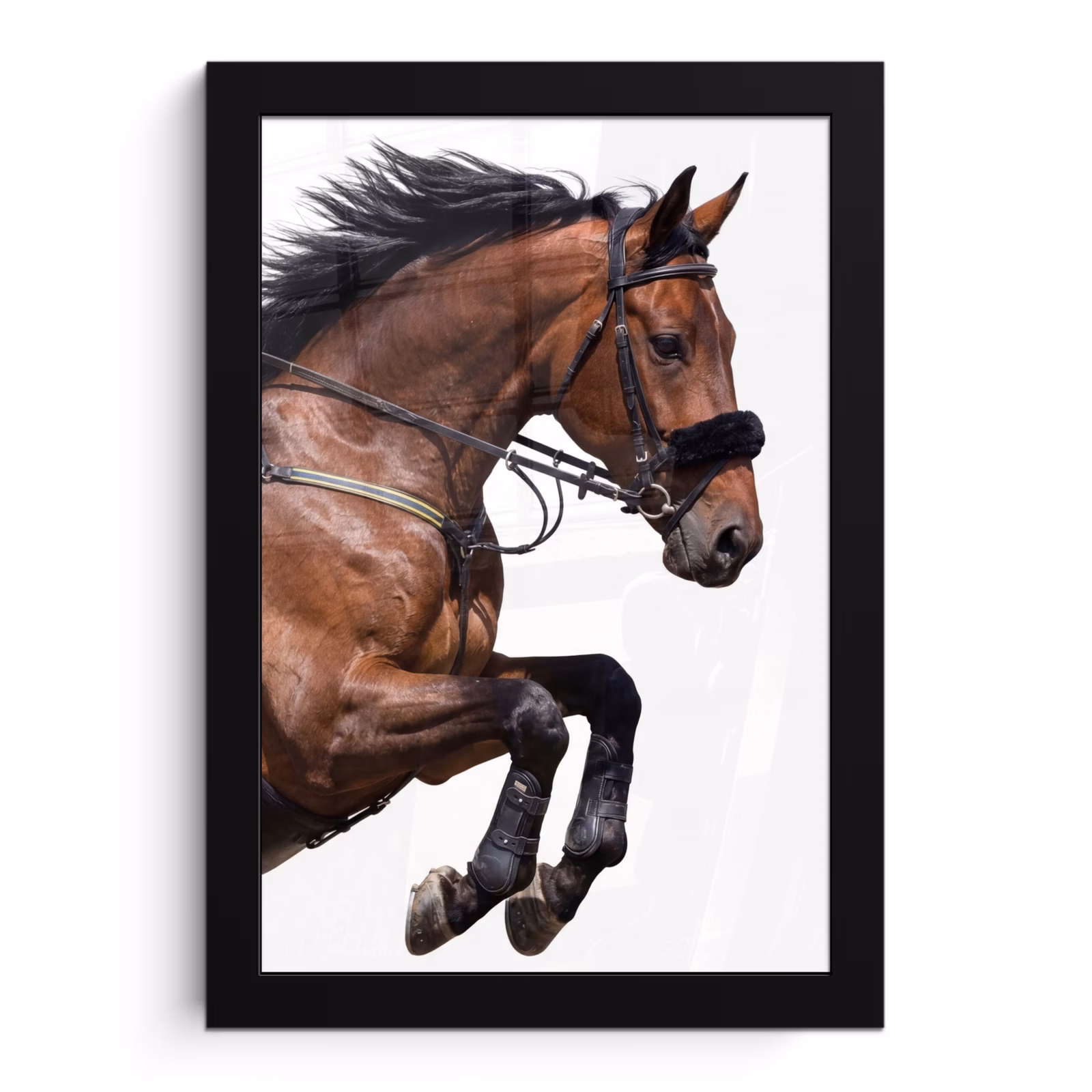 Poster met lijst - Springend Paard — 1