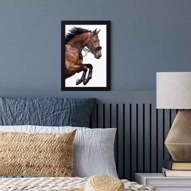Poster met lijst - Springend Paard — 3