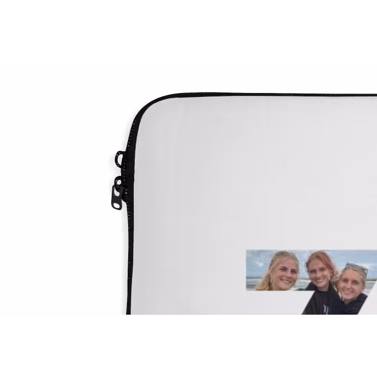 Gepersonaliseerde laptophoes - Zus - Lettercollage — 5