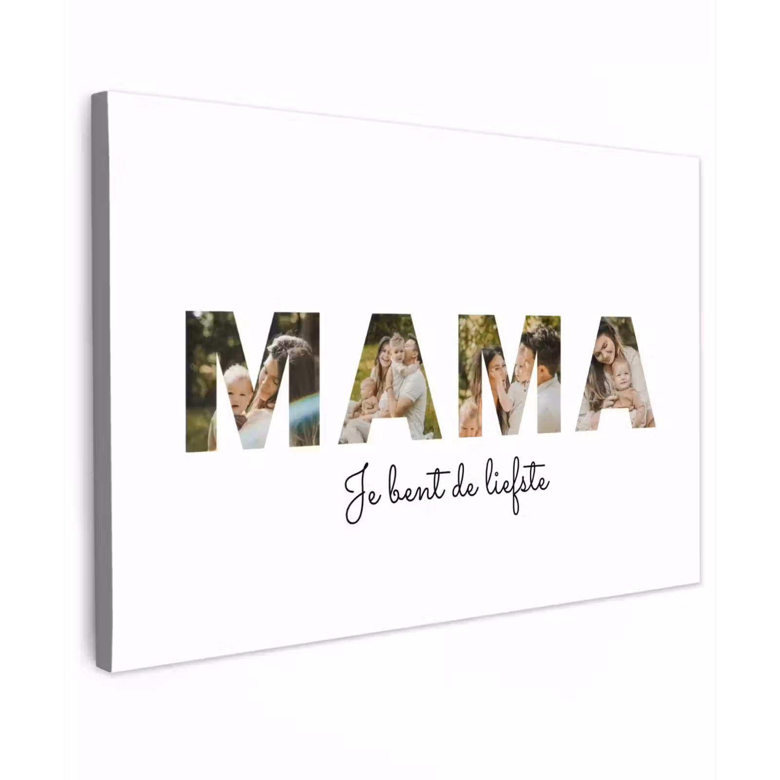 Gepersonaliseerd buiten canvas - Mama - Lettercollage — 1