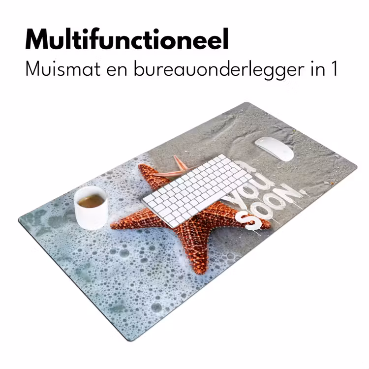 Bureau onderlegger - Sea you soon zeester strand — 7