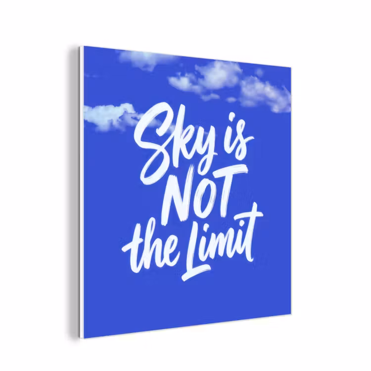 Forex - Sky is not the limit - Blauwe lucht - Wolken — 1