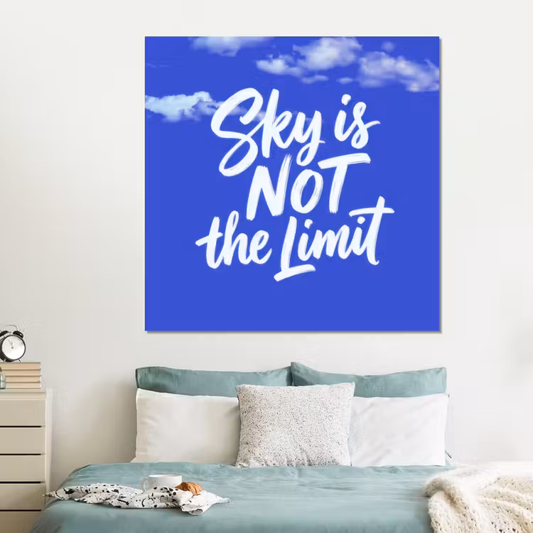 Forex - Sky is not the limit - Blauwe lucht - Wolken — 2