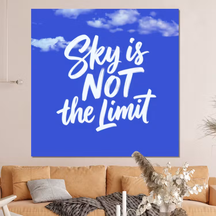 Forex - Sky is not the limit - Blauwe lucht - Wolken — 4