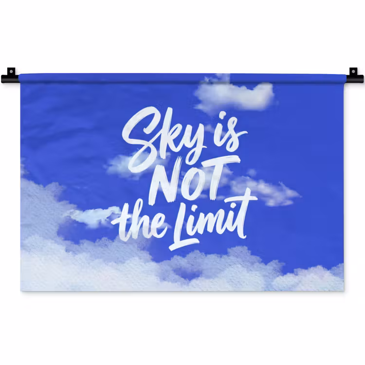 Wandkleed - Sky is not the limit wolken — 1
