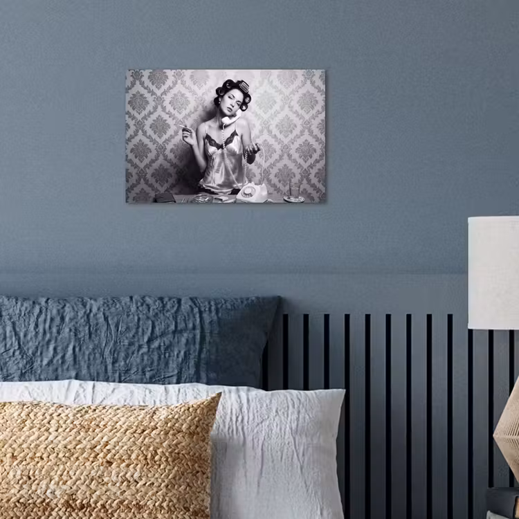 Poster - Chic - Vrouw - Zwart - Wit — 3