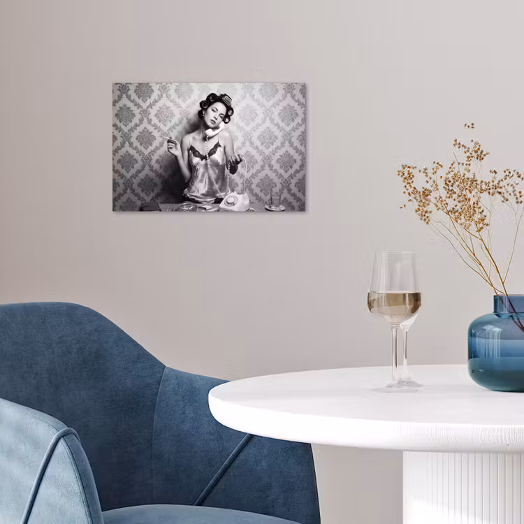 Poster - Chic - Vrouw - Zwart - Wit — 4