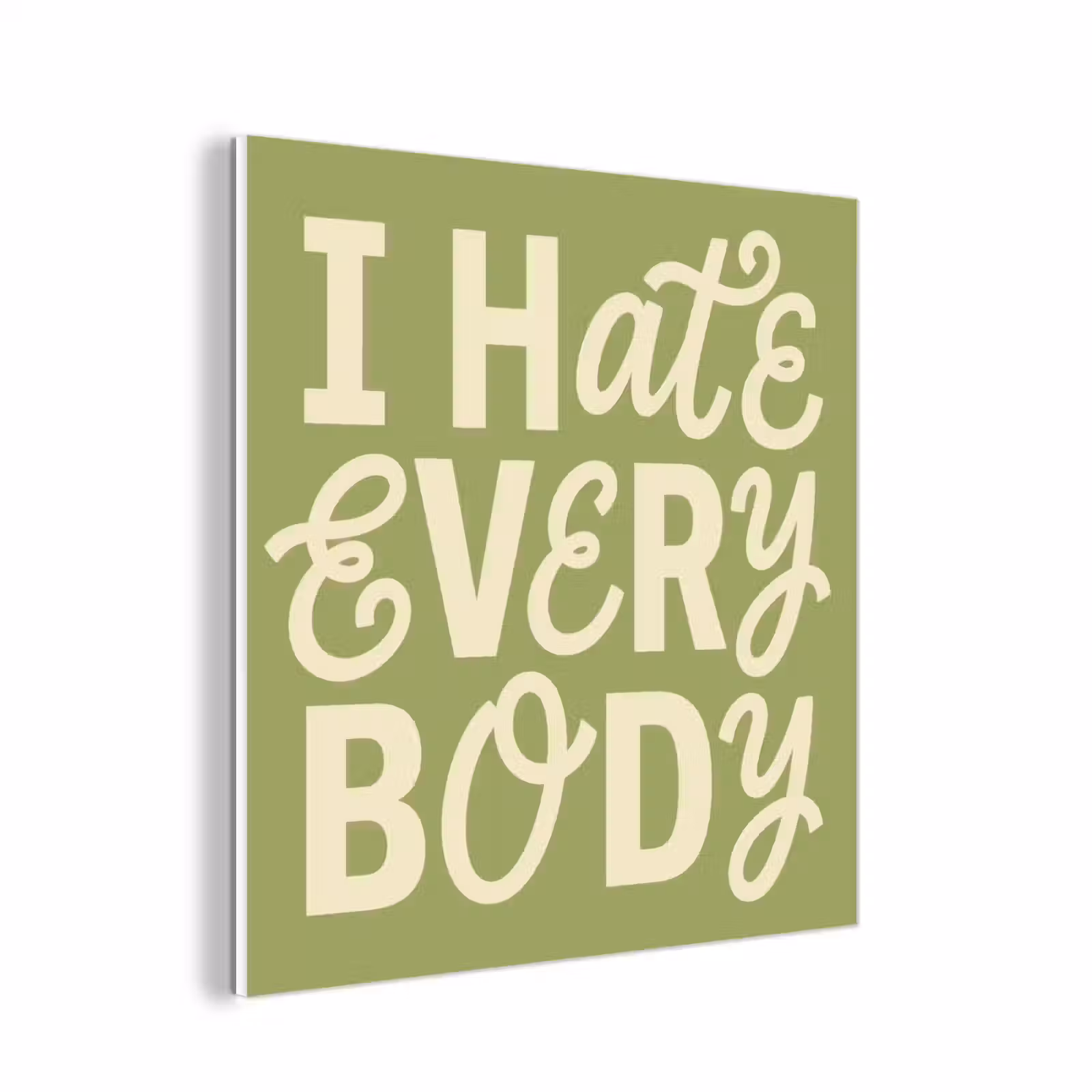 Forex - I hate everybody - Groen - Retro — 1