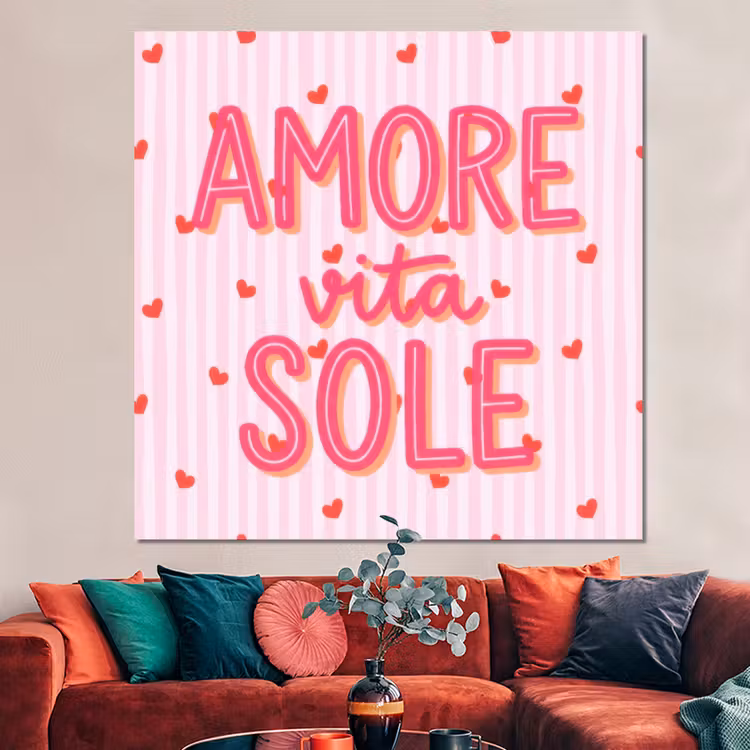 Forex - Amore vita sole - Roze - Hartjes — 3