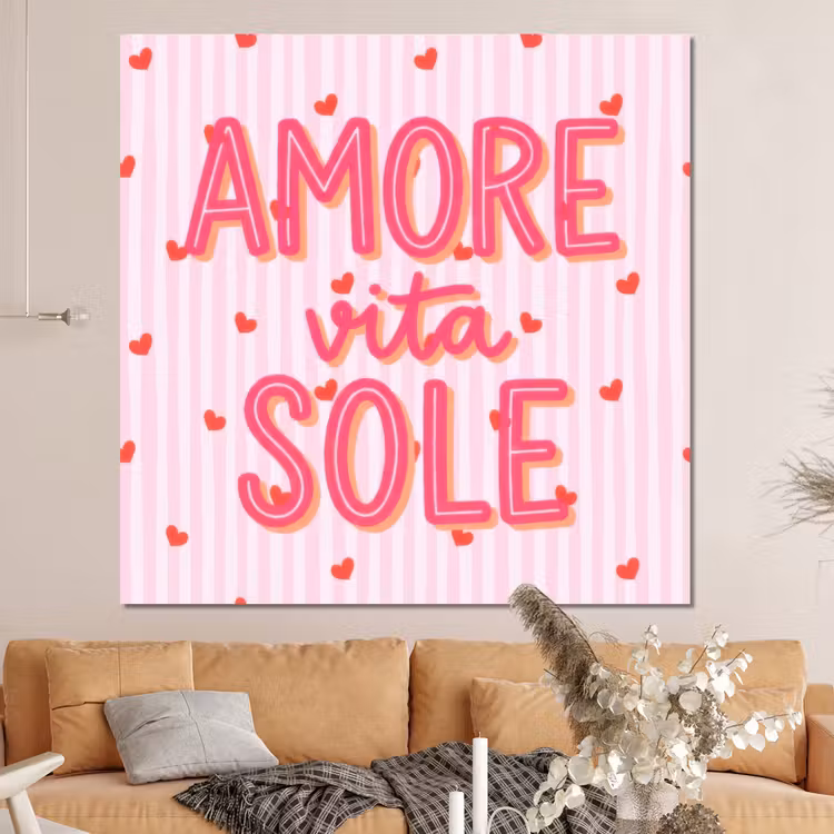 Forex - Amore vita sole - Roze - Hartjes — 4