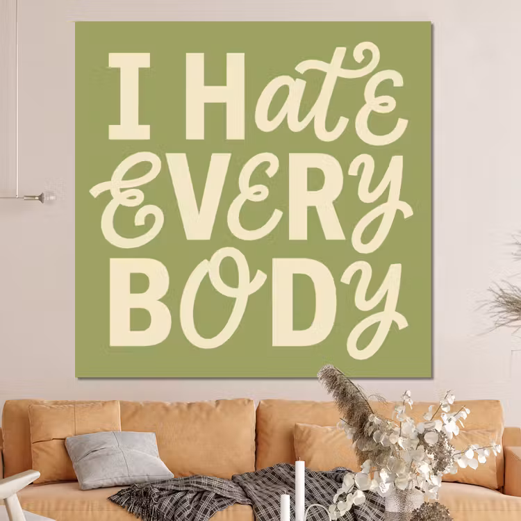 Forex - I hate everybody - Groen - Retro — 4
