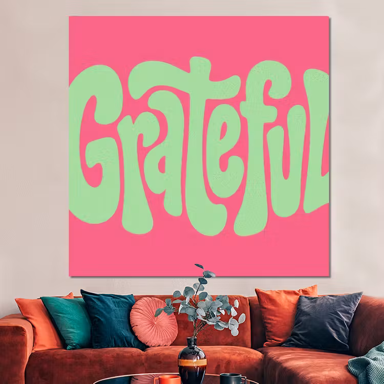 Forex - Grateful - Groen - Grafisch - Vloeiend — 3