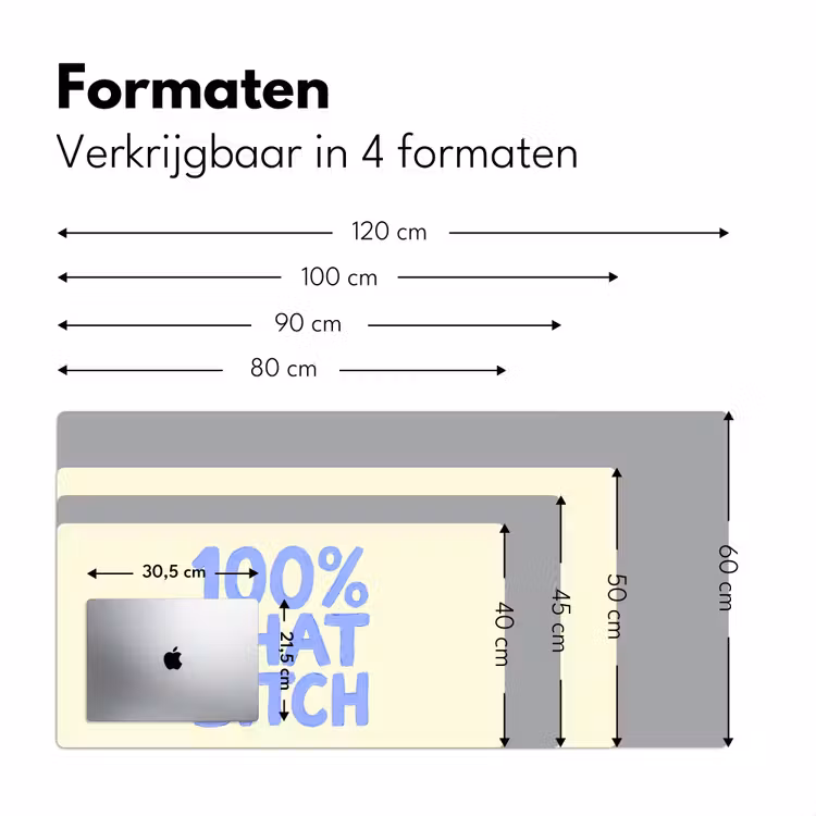 Bureau onderlegger - 100% That Bitch — 8