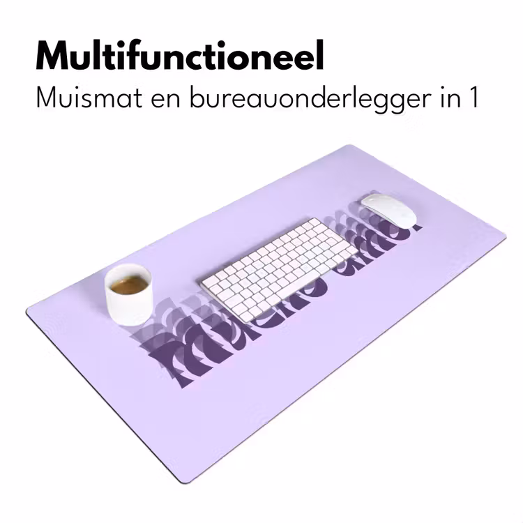 Bureau onderlegger - Mucho Amor Lila — 7