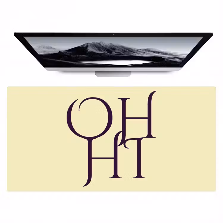 Bureau onderlegger - Oh Hi Geel