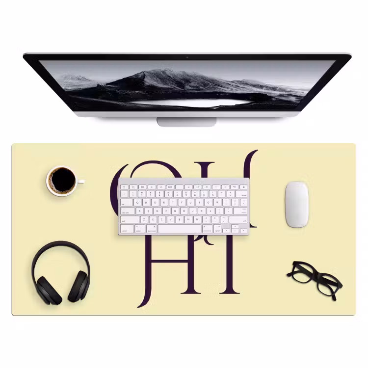 Bureau onderlegger - Oh Hi Geel — 4