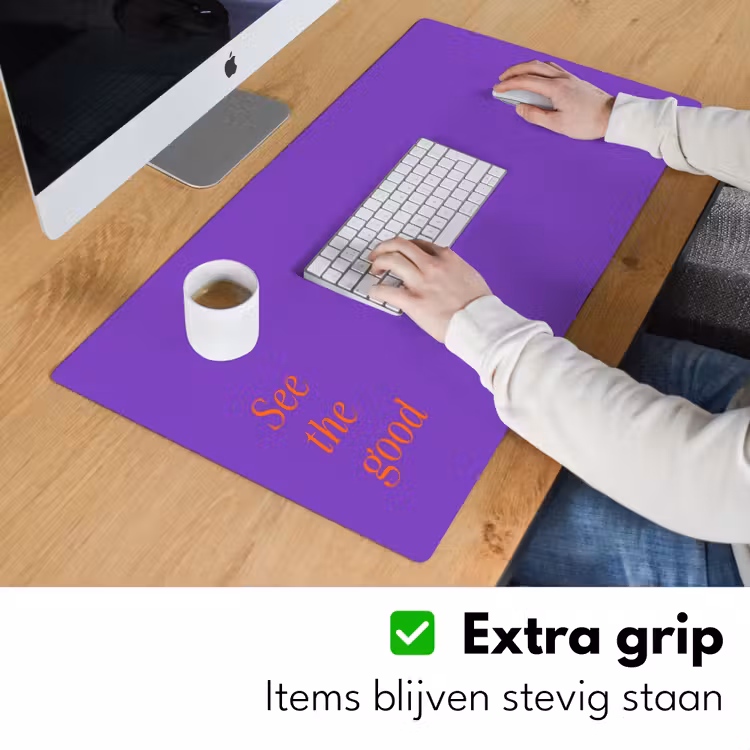 Bureau onderlegger - See The Good Paars — 6