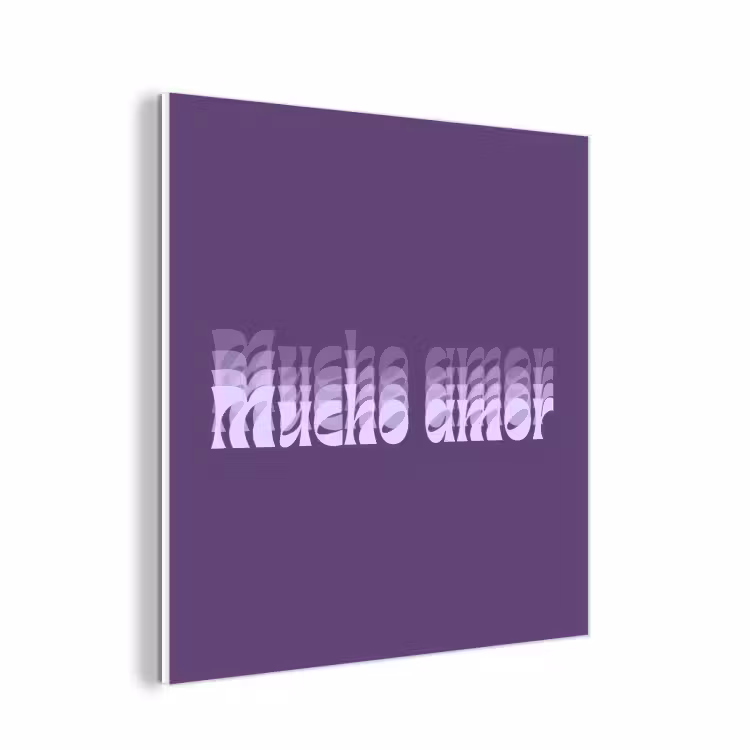 Forex - Mucho amor - Paars - Grafisch — 1