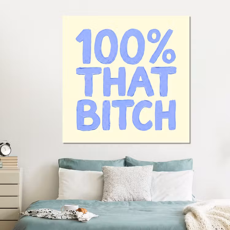 Forex - 100% that bitch - Blauw - Wit — 2